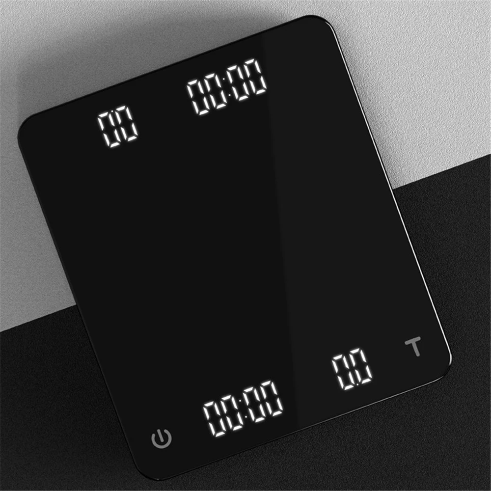 Электронные весы для кофе CAFEDE KONA с двойным экраном USB 3 кг/0 1 г | Дом и сад