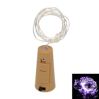 

Bottle Lights Waterproof Flexible Copper Wire String Lights for BBQ Wedding Wine Bottle Stopper DIY Holiday Decor Colorful Lamp