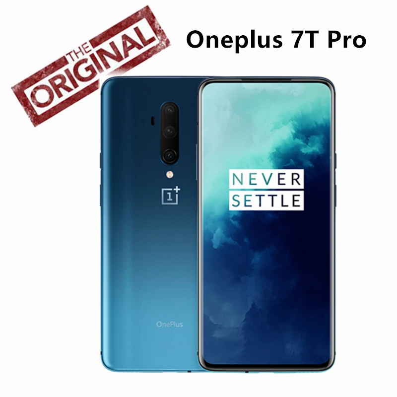 

Original OnePlus 7T Pro Global ROM Snapdragon 855 Plus 6.67'' Fluid AMOLED 90Hz Refresh Rate Screen 48MP Triple Cam 4085mAh
