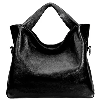 

100% Genuine Leather Handbags Large Women Messenger Bag 2020 Ladies Shoulder Bag Designer Brand Tote Bag Female Crossbody Bag