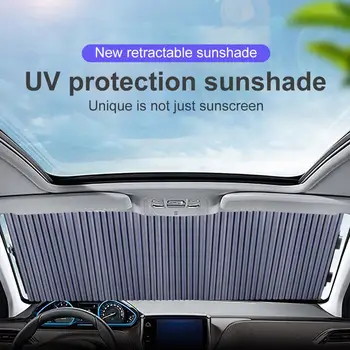 

Car Sunshade Cover Retractable Car sun visor Front Windshield Sunscreen Heat Insulation Visor Windshield Cover Sun Shield CSV