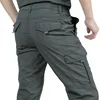 Men's Tactical Cargo Pants Breathable lightweight Waterproof Quick Dry Casual Pants Men Summer Army Military Style Trousers 4XL ► Photo 2/6