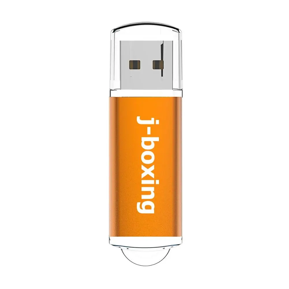 Золотой J-бокс, мультиколор, USB флеш-накопитель, 64 ГБ, 32 ГБ, 16 ГБ, 8 ГБ, 4 Гб, флешка, USB 2,0, карта памяти, Jump Drive, флешка для компьютера Mac - Цвет: Золотой