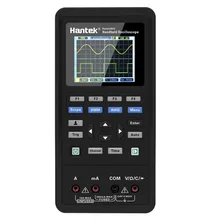 Hantek2c42 2c72 2d42 2d72 3in1 osciloscópio digital + gerador de forma de onda + multímetro portátil usb 2 canais 40mhz 70mhz medidor de teste