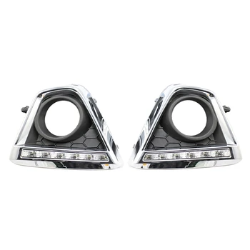 

NEW-2Pcs for 2012-2014 Mazda CX5 Daytime Running Light Modification Daytime Running Light