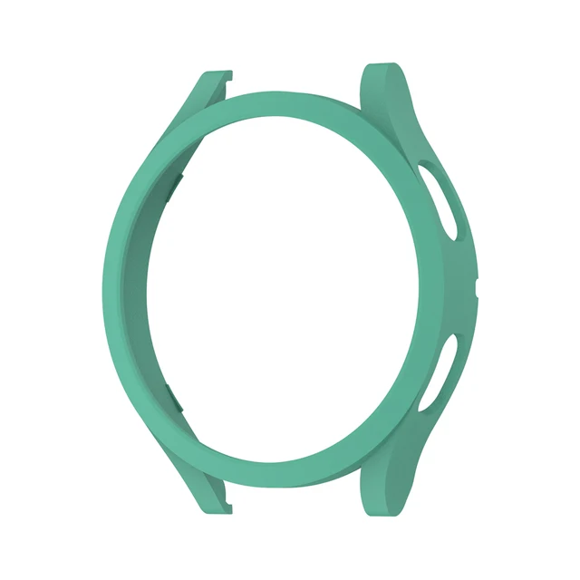Watch Cover for Samsung Galaxy Watch 4 40mm 44mm,PC Matte Case All-Around Protective Bumper Shell for Galaxy Watch4 Green