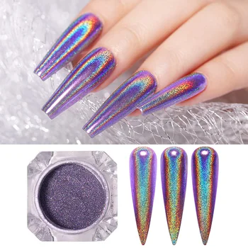 

Nail Glitter Nails Dip Nail Powder Mirror Polishing Chrome Pigments Nail Art Decorations Laser Dazzling Dust