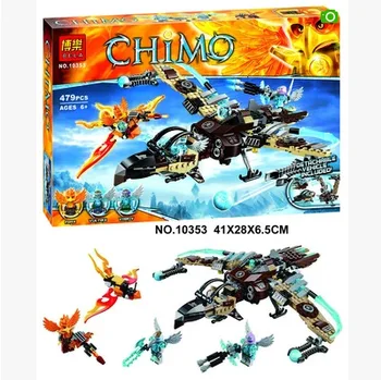 

479pcs Chimaed Building Blocks Vultrix's Sky Scavenger Model Fit 70228 Toys for Children Christmas Gift