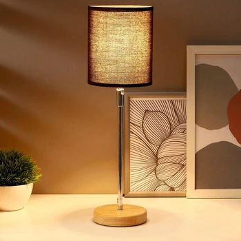 

Table lamp 16012/1 E14 40W wood-chrome 12.5x12.5x42 cm 5080710
