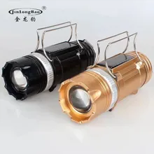 Многофункциональное наружное кемпинговое освещение аварийное освещение кемпинга палатка светильник используется для рыбной лампы с солнечной батареей с USB