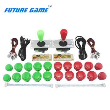 

Good Quality Zero Delay arcade accessories DIY kit with arcade buttons and joysticks game parts for famliy arcade game
