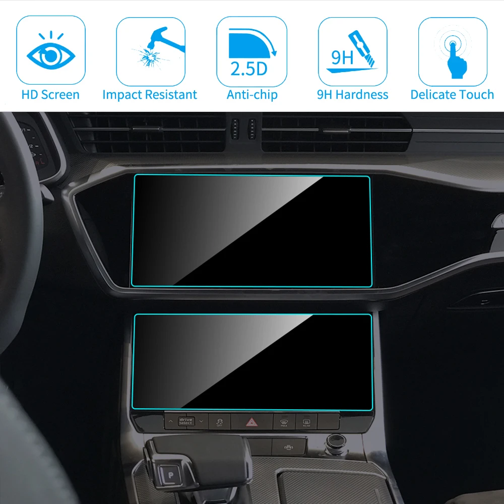 Автомобильный gps навигации Экран протектор для Audi A3 A4 A5 A6 Q3 Q5 A1 A7 A8 S3 S4 S5 S6 S7 S8 RS3 RS5 RS6 RS7 B8 B9 C6 C7 4G8 D4 D5