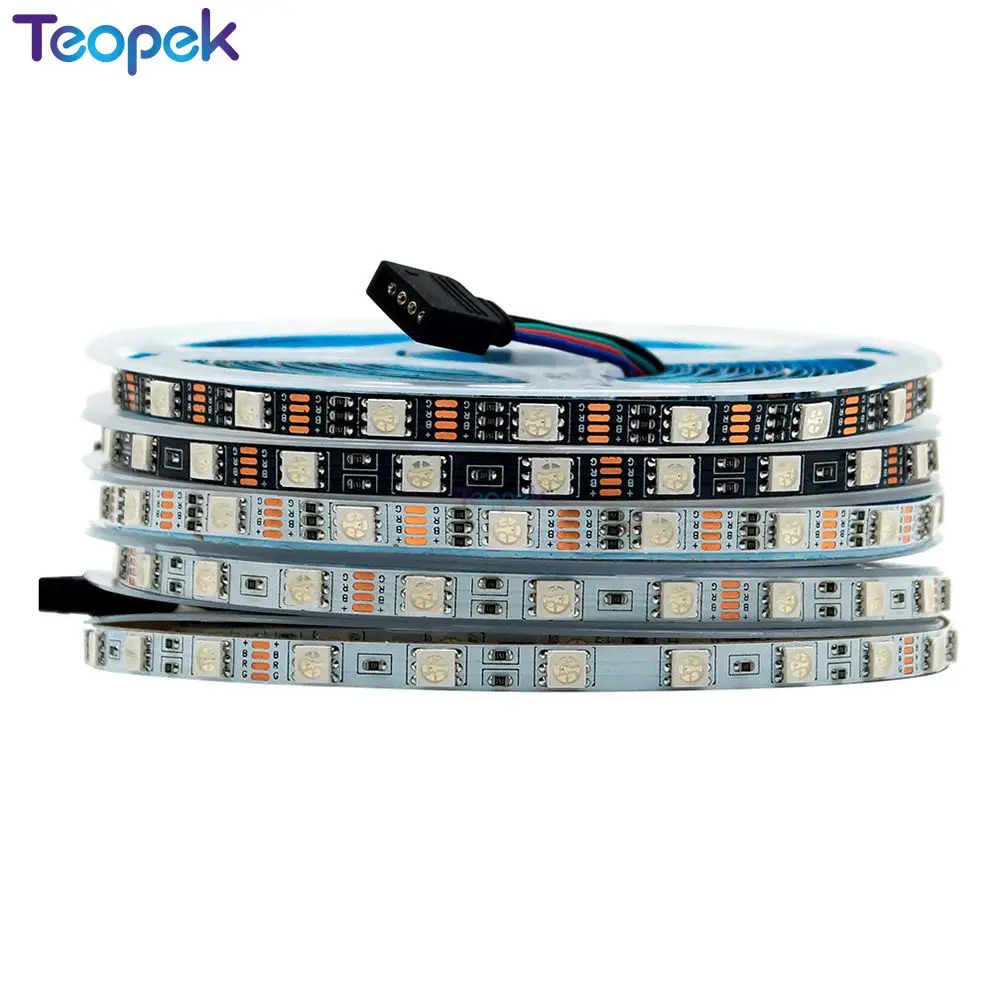 SMD 5050 RGB Светодиодная лента 6 мм FPBC панель 60 светодиодов/м светильник Высокая