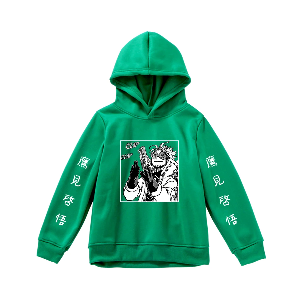 2T-16T Kids Boys Sweatshirt My Hero Academia Children Hoodie Sweatshirt Girls Pullover Cartoon Tracksuit Tops Spring Autumn Tops best hoodie for teenage girl