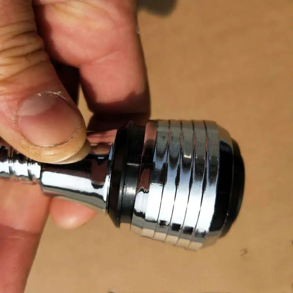 Free shipping kitchen faucet bubbler shower lengthened extender water saver nozzle splash water faucet mouth filter