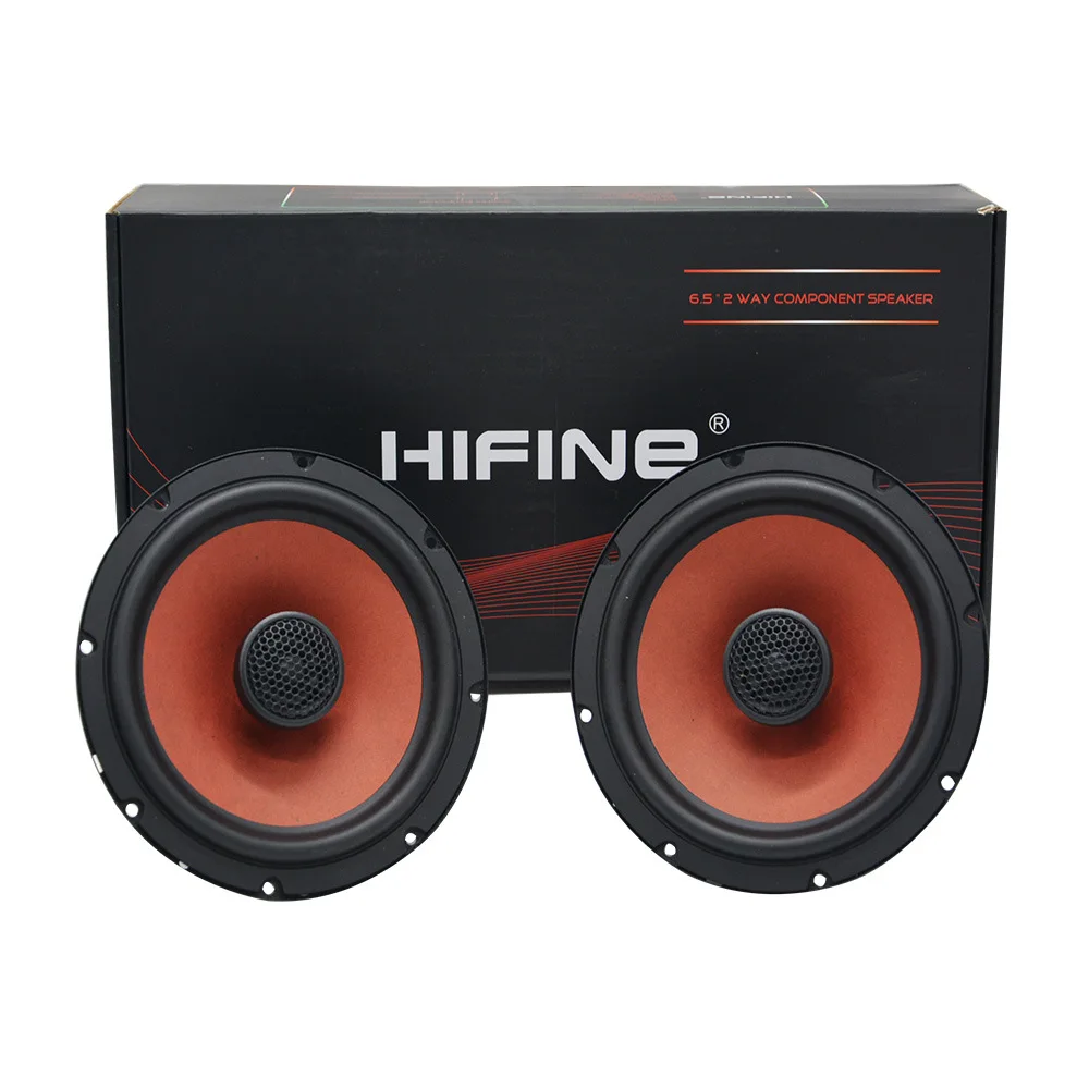 

Car Audio Car-loaded Speaker HIFINE6300 Universal 6.5-Inch Coaxial Speaker Two-way Car Video And Audio