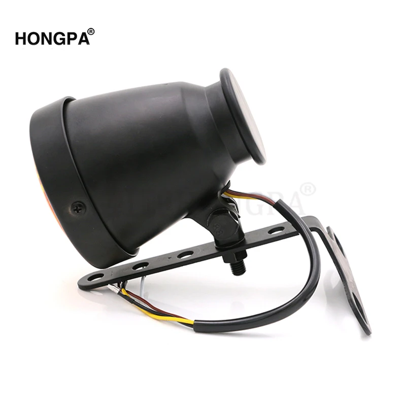 Motorcycle Black Headlight Bracket Adjustable Holder For Harley Sportster Dyna