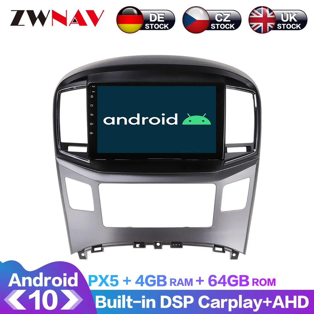 64G DSP IPS Carplay 10.1" Android 9 8 Core 4+64GB With IPS DSP Car No DVD Player For Hyundai H1 GPS Navigation Radio - Цвет: 64G DSP IPS Carplay