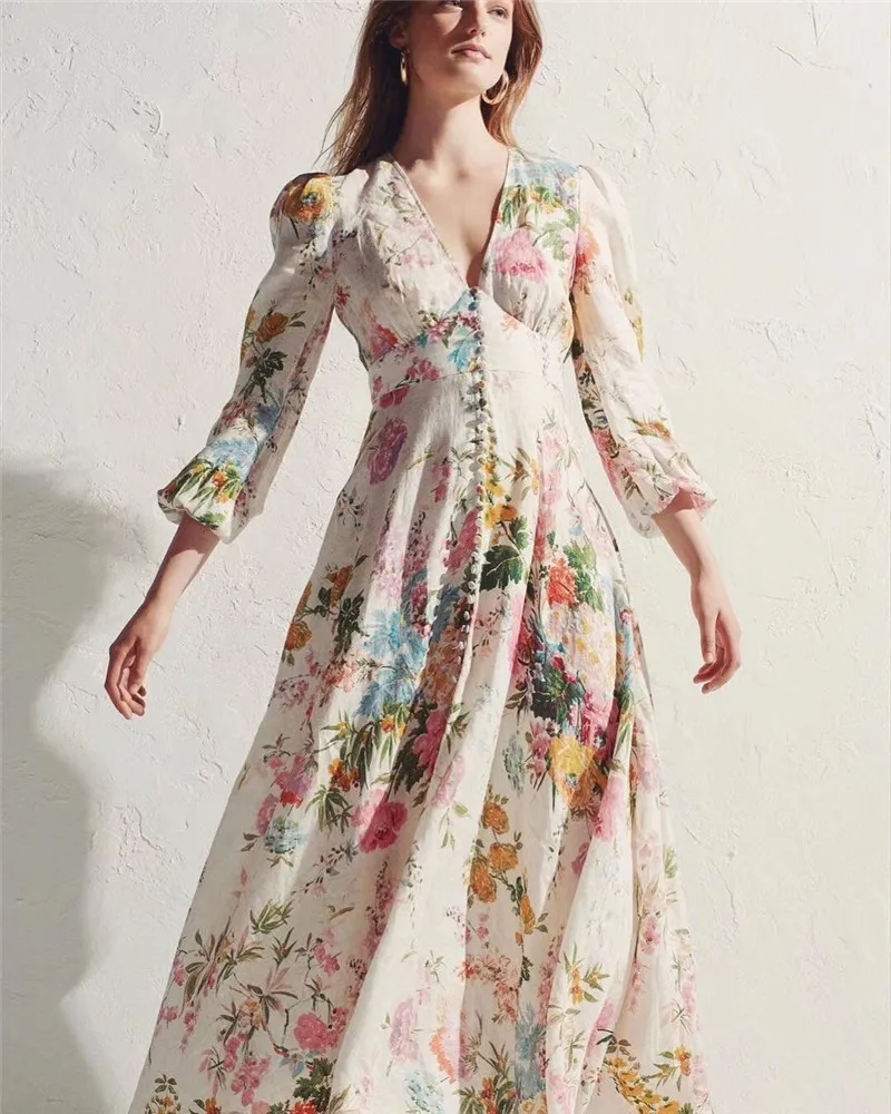 EASYSMALL, женское платье, модное, кантри стиль, свежее, высокое качество, Vestidos, вечерние, уличная одежда, высокая талия, длинный рукав, платья