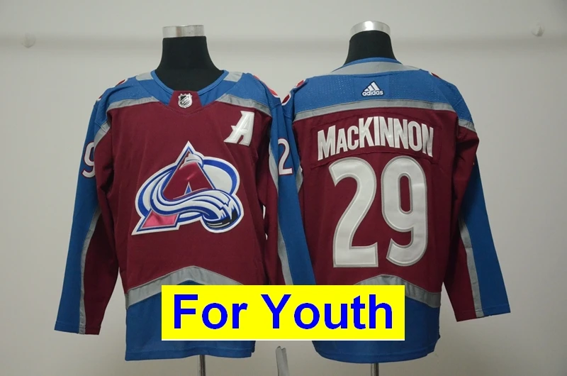 kids youth Colorado Nathan MacKinnon Mikko Rantanen jerseys