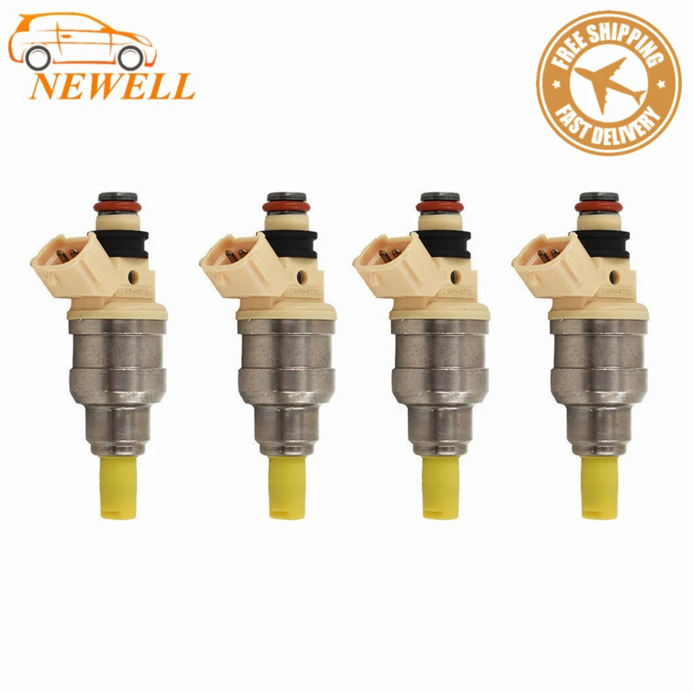 4x INP-470 15710-58B00 топливный инжектор для автомобильные дверные ручки 1.6L 92~ 1994 X-90 1.6L 1996-1998