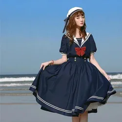 FAKUNTN Japanese School Uniforms Sailor Suit Jk Uniform Girls Cosplay Costumes Kawaii Middle School Student Baby Girl Cute