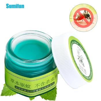 

1Pcs Anti-Mosquito Repellent Ointmnet Anti-Itch Ointment Grass Paste Herbal Cream Motion Sickness Sunburn Muscle Rub Aches Cream