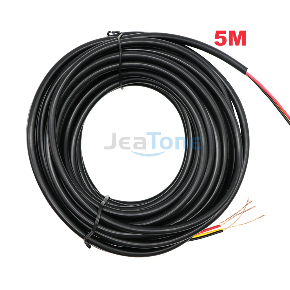 JeaTone видео Удлинительный кабель 4x0 2 мм 5 метров луженый медный провод Бесплатная