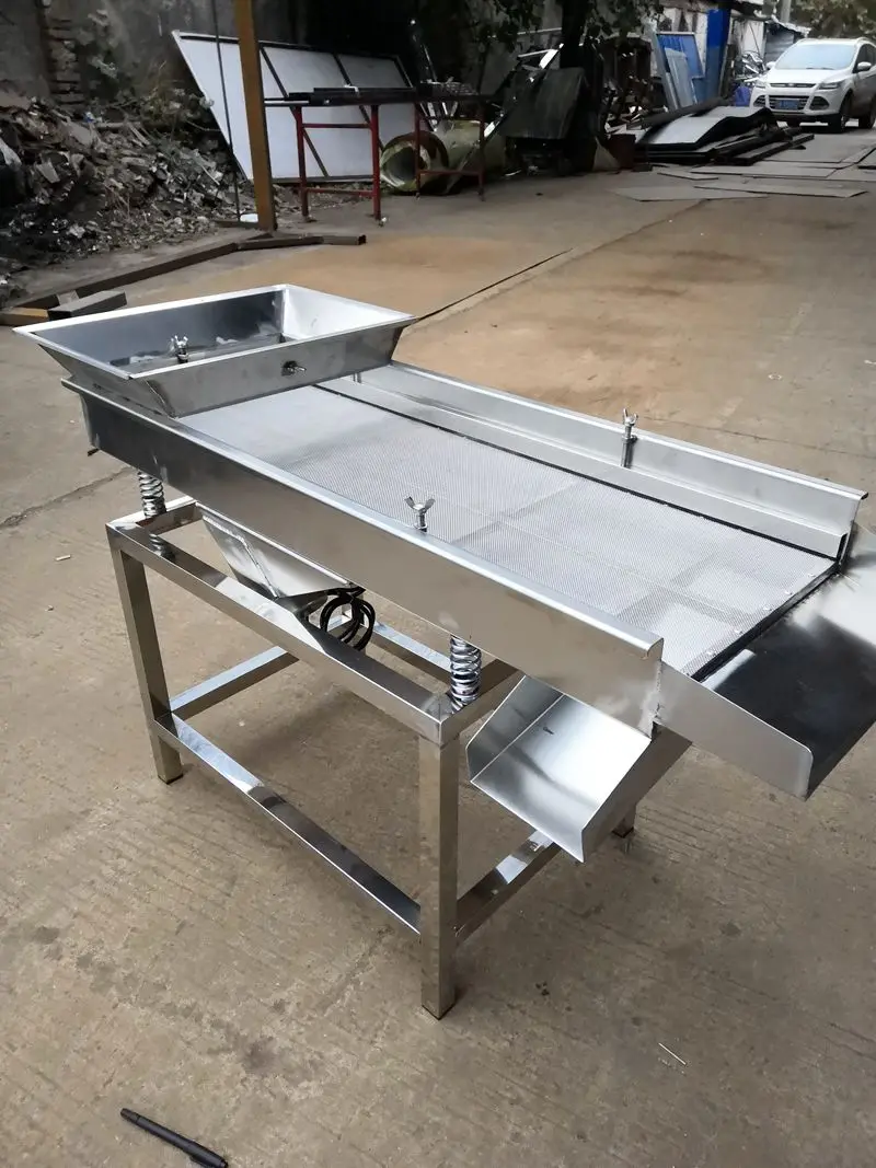 

Food sieve machin vibrating electric screen electric shock electrostatic Large granular material screening machine 25cm