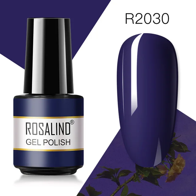 ROSALIND Gel Nail Polish 7ML Matte Base Top Coat For Soak Off Gel Polish UV LED Gel Semi Permanent Varnishes Design Nail Art RAR2030