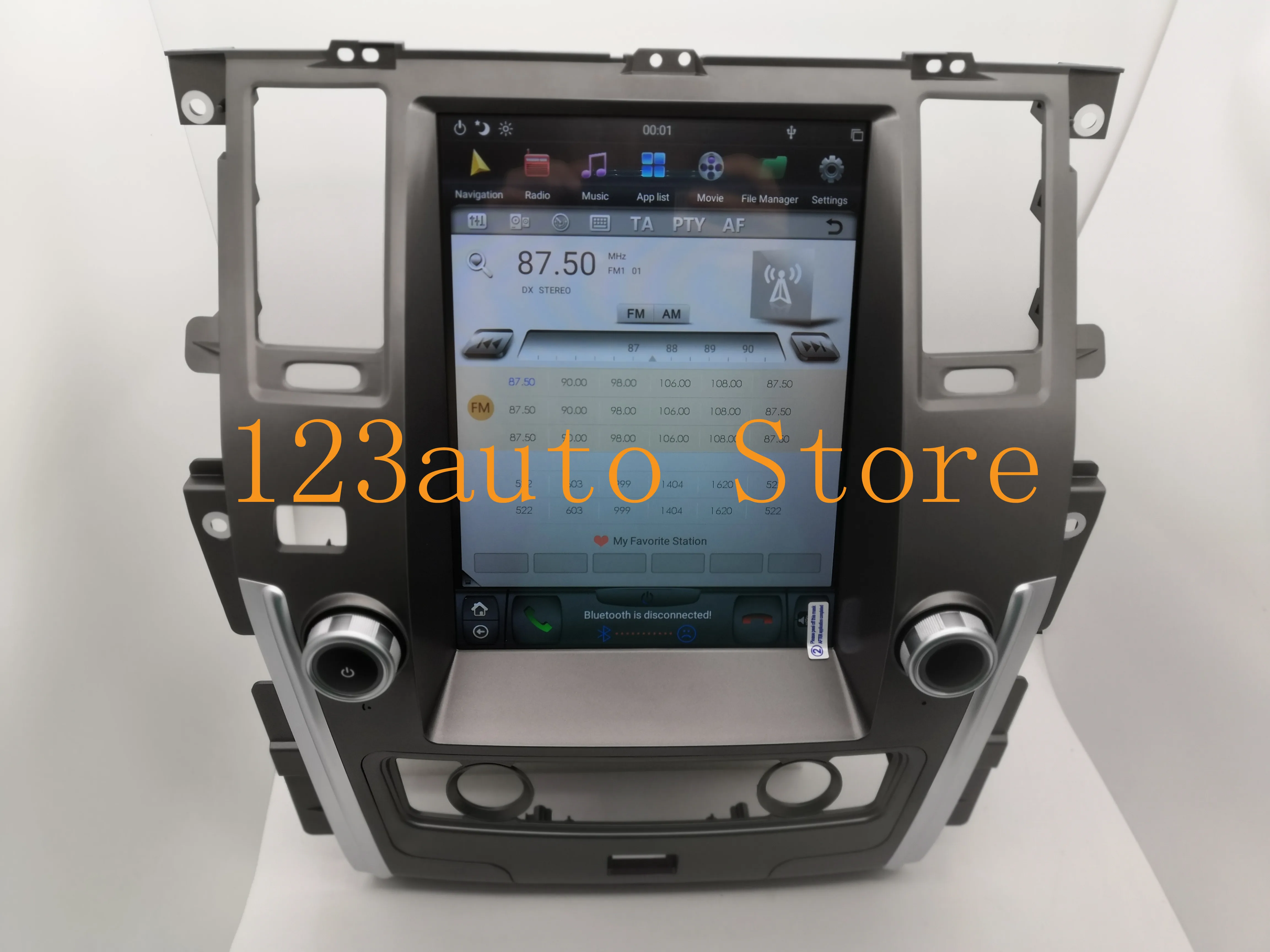 12 1 дюймов Вертикальный стиль Тесла Android 9 0 автомобильный DVD GPS плеер навигация для