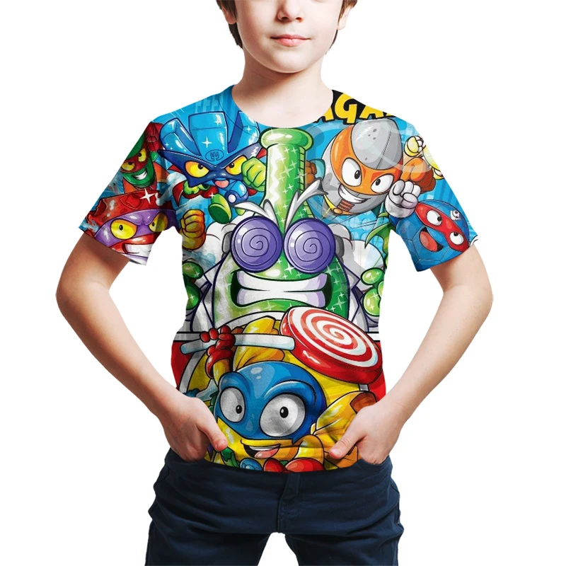 Camiseta con estampado 3D para padres e hijos, ropa de calle de manga corta para hombres y mujeres, novedad de verano