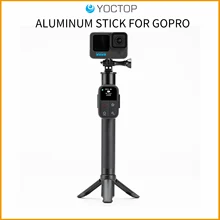 Extending Stick with GoPro Remote Housing for GoPro  Aluminum Alloy High-quality Durable and Portable