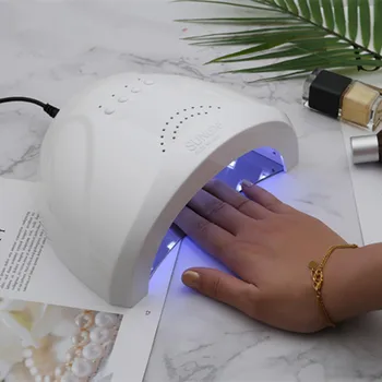 

2019 New Arrival Professional Fast Curing Gel Nail Manicure Dryer 48W UV LED Lamp Nail Dryer 30 Lamp Beads LCD Display Nail Tool