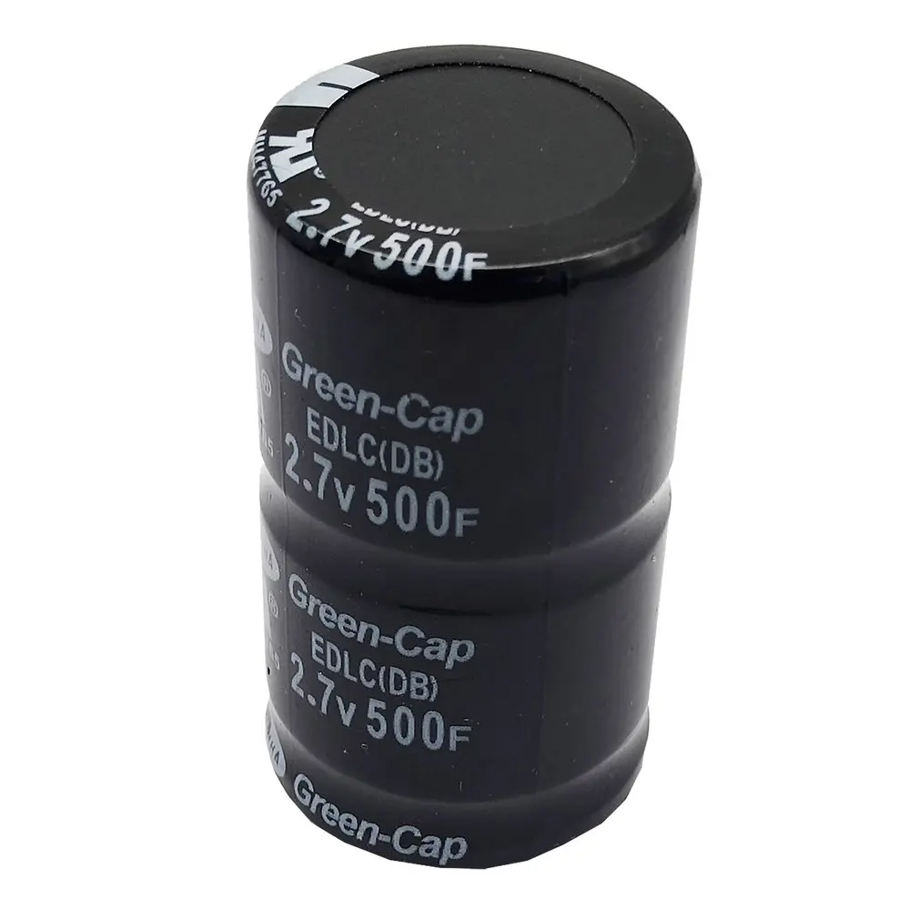 

1/2/6/10x Black 2.7V Farad Capacitor 500F 35x60mm Super 2.7V 500F Capacitor Super Capacitor 2.7V 500F Ultra Capacitor