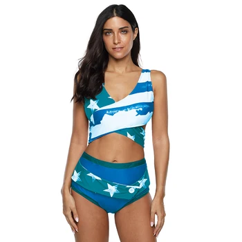 

Star Print Two Pieces Swimsuit