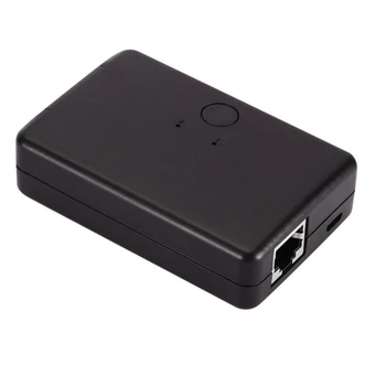 

LAN CAT Selector Network Switch Hub 2 Ports Internal External Internet Portable Universal Splitter Stable Desktop Home Office