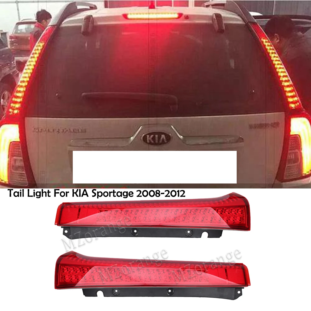 MZORANGE 1 пара светодиодный задний светильник для KIA Sportage 2008 2012 фонарь