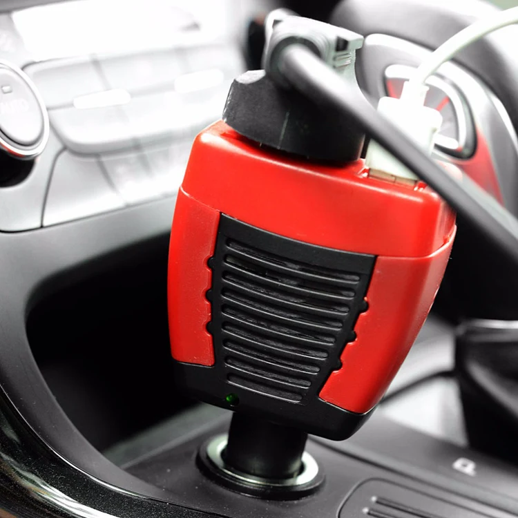 Автомобильный USB-преобразователь напряжения 220 А 75 Вт 12 В постоянного тока