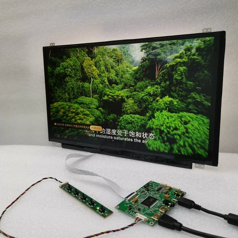 15.6 ġ 1920x1080 LCD ȭ DIY ġ ͸ ̹  HDMI 5V USB ÷ 