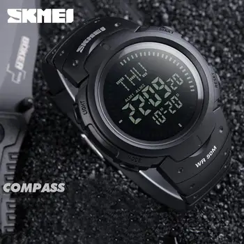 

SKMEI 1231 Waterproof Fully Automatic Calendar Men's Compass Sports Watch SW