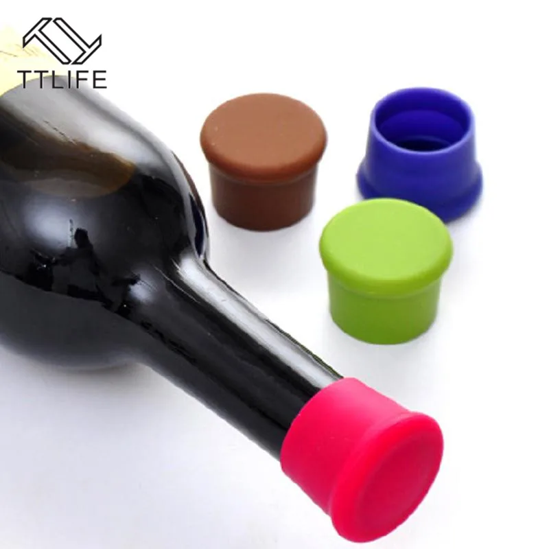 TTLIFE, силиконовая крышка для бутылки вина, пробка для пивных бутылок, пробковый кухонный бар, инструменты для сохранения свежести, кухонный гаджет