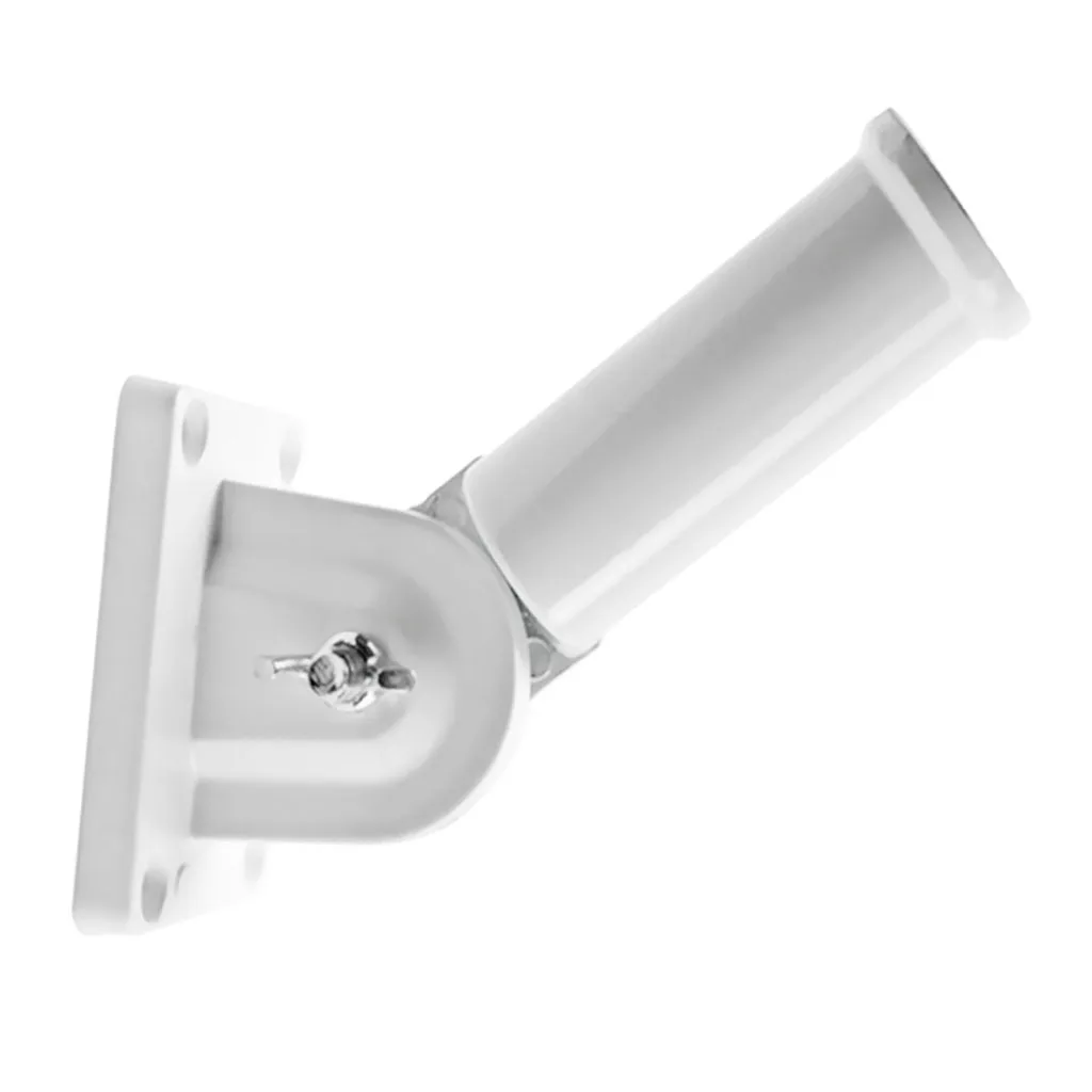Adjustable Flag Pole Bracket Wall Mounted Holder Bracket with Screws, 3cm/ 1.18inch