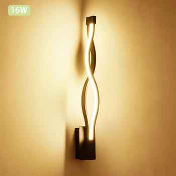 

Nordic Style LED Wall Lamps Living Room Bedroom Bedside Light 16W Wall Sconce Lamp Aisle Corridor Stair Lamp Lighting Decoration