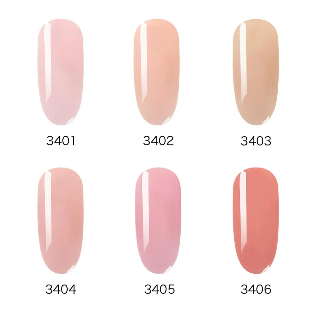 Beau Gel 8ml Nude Color UV Gel Nail Polish Soak Off Vernis Semi Permanent Hybrid Varnish Gellak Enamel Lacquer Jelly Gel Polish