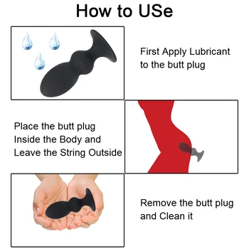 27-33mm Butt Plug Anal Toys For Women Vaginal Ball Men Prostate Massager Dildo Female Masturbator Sex Games Erotic Products Shop 5