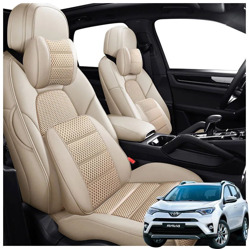 Leather Auto Customize Car Seat Covers Products For Toyota RAV4