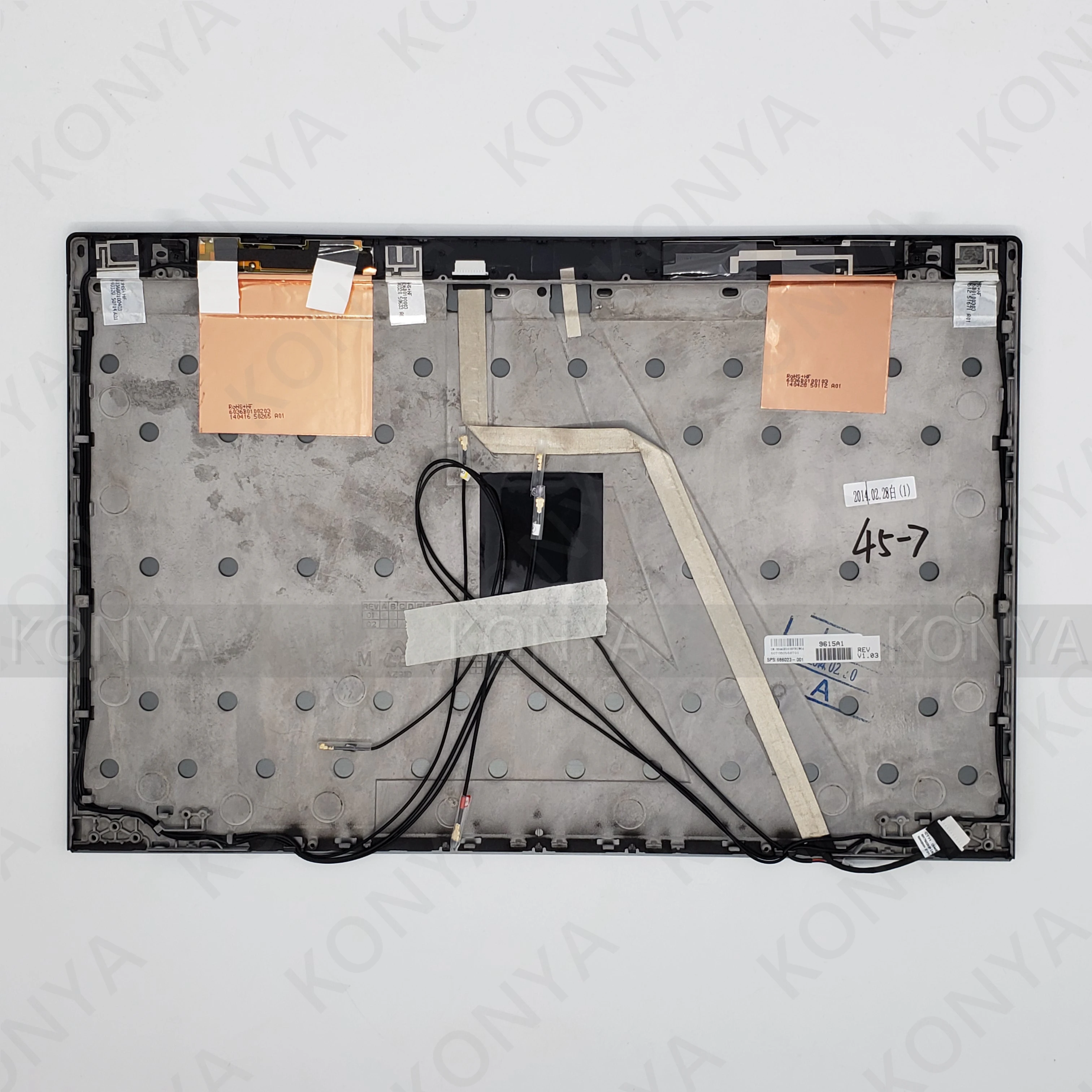 Для hp EliteBook 8460P 8460W 8470P 8470W lcd чехол, задний верхний чехол, корпус шкафа 642779-001 685995-001 686023-001