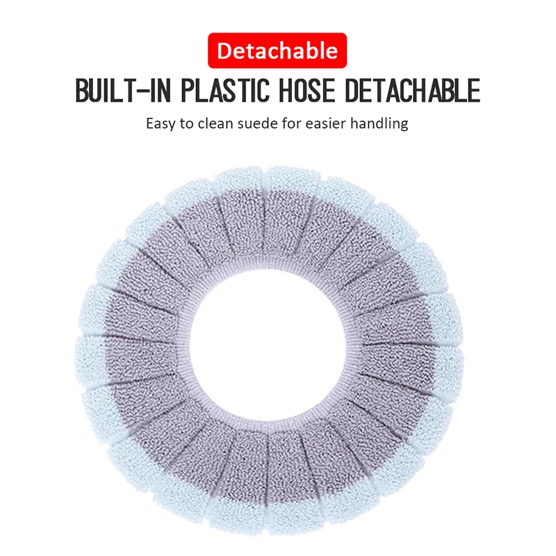 Разнообразие универсальное теплое мягкое моющееся сиденье для унитаза Чехол коврик для унитаза чехол для сиденья Крышка для унитаза аксессуары для домашнего декора