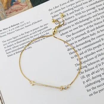 

S925 Fine Silver Smile Bracelets Women Simple Diamond Set Smiley Hand Jewelry Cool Online Celebrity Hot Selling Accessories Live